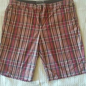 Plaid shorts